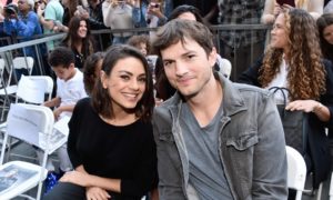 mila kunis y ashton kutcher 5971 300x180 - Mila Kunis y Ashton Kutcher aparecerán en comercial de Cheetos