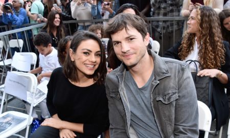 mila kunis y ashton kutcher 5971 450x270 - Mila Kunis y Ashton Kutcher aparecerán en comercial de Cheetos