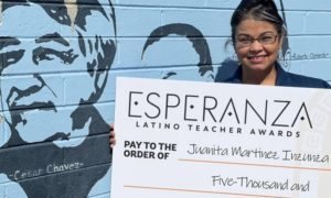 Juanita Martinez 300x180 - Listos los cuatro ganadores de los Premios Esperanza de CPLC a lo mejor de la educación