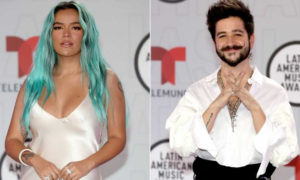 karol g camilo latin amas 2021 300x180 - Camilo y Karol G encabezan nominaciones en los Premios Juventud 2021