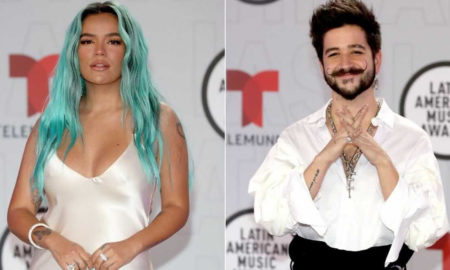 karol g camilo latin amas 2021 450x270 - Camilo y Karol G encabezan nominaciones en los Premios Juventud 2021