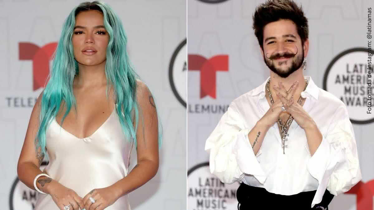 karol g camilo latin amas 2021 - Camilo y Karol G encabezan nominaciones en los Premios Juventud 2021