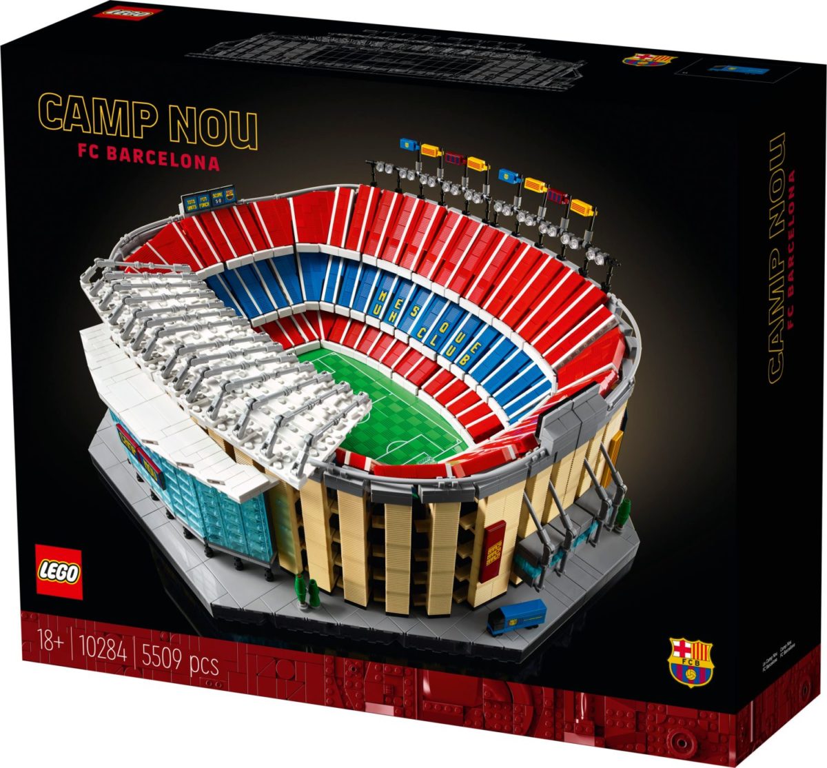 Camp Nou 7 1200x1114 - Lego inmortaliza el Nou Camp del FC Barcelona