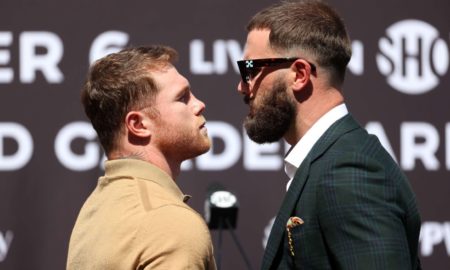 cuando es pelea canelo alvarez caleb plant 450x270 - La razón por la que 'Canelo' golpeó a Caleb Plant