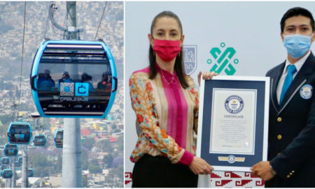 cablebus de iztapalapa gana record guinness 450x270 - Ciudad de México la mas conectada,gana World Records