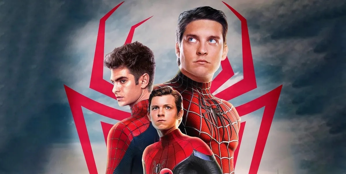 Spider Man No Way Home - Tom, Tobey y Garfield recrean famoso meme de Spider-Man