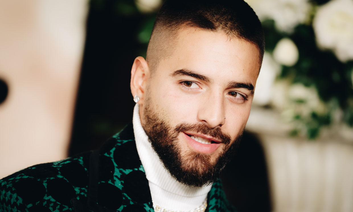 maluma getty1 t - Maluma sufre ataque de su perro en el rostro