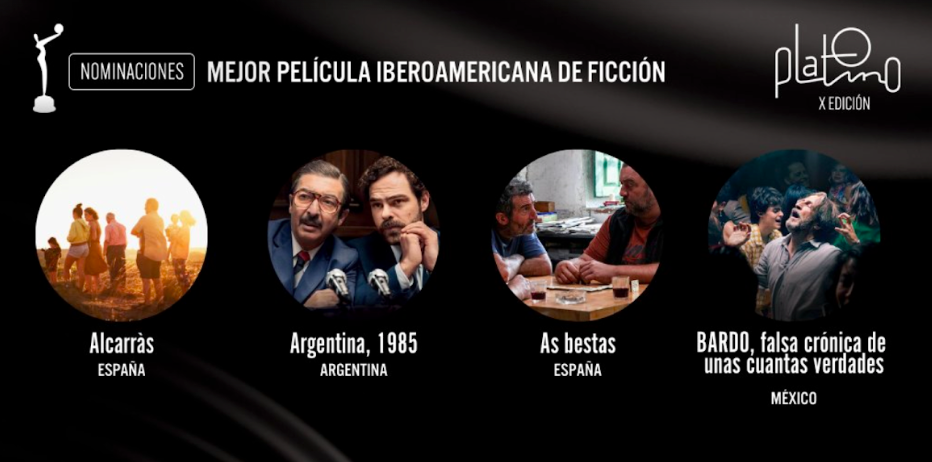 Argentina 3 - Argentina 1985 encabeza nominaciones en Premios Platino