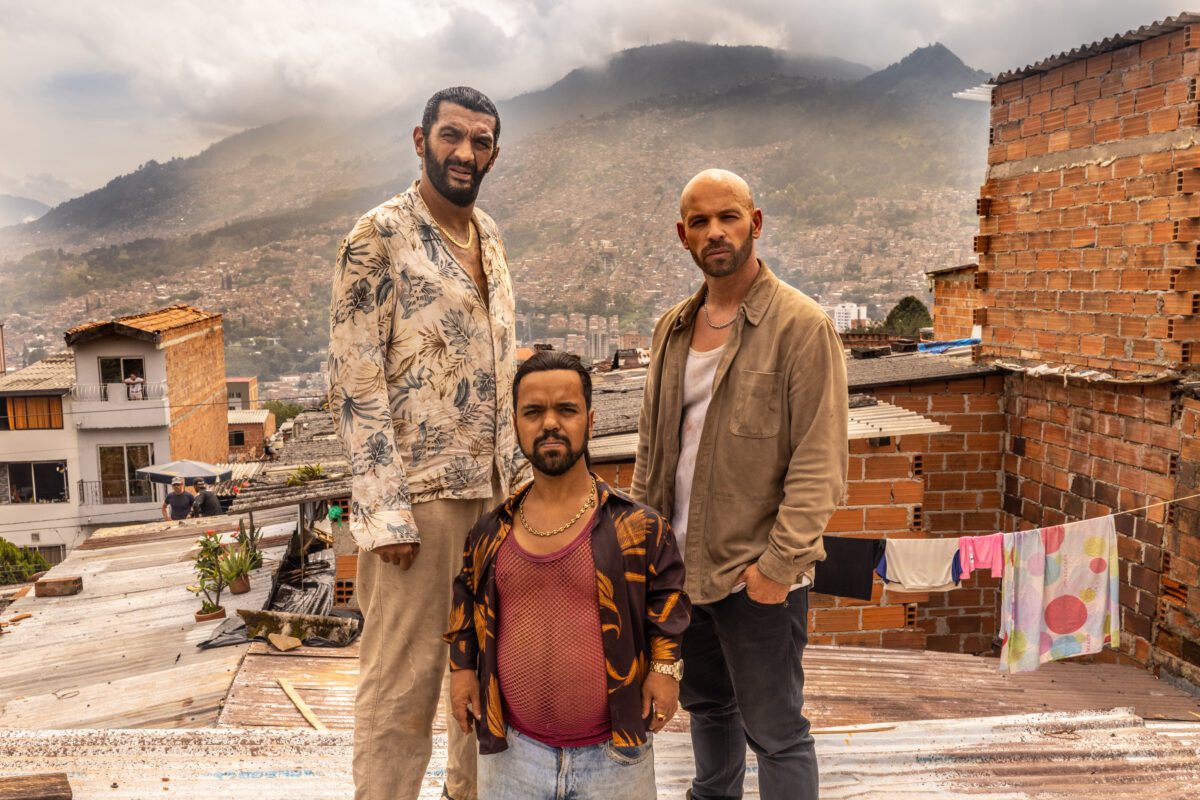 Ramzy Bedia Anouar Toubali Franck Gastambide 1200x800 - Medellín, la nueva película de Prime Video llega el 2 de junio