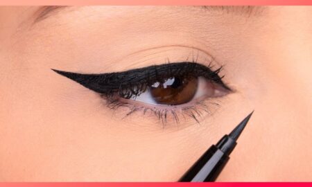 delineado Cat eye