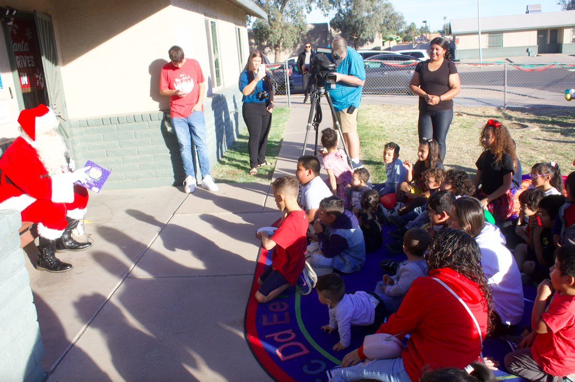 Guadalupe 1 - CPLC llevó felicidad navideña a niños en Guadalupe