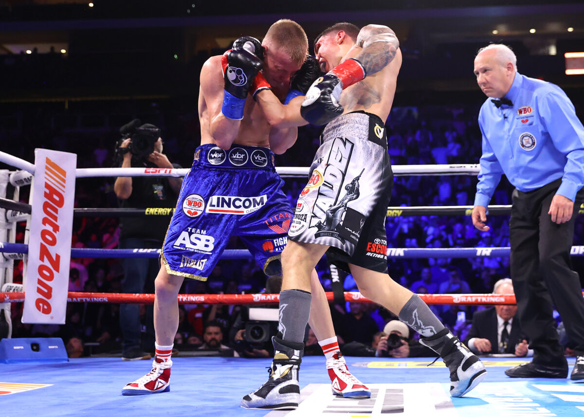 Oscar Valdez vs Liam Wilson action18 1200x857 - Óscar Valdez demuestra que merece ser campeón