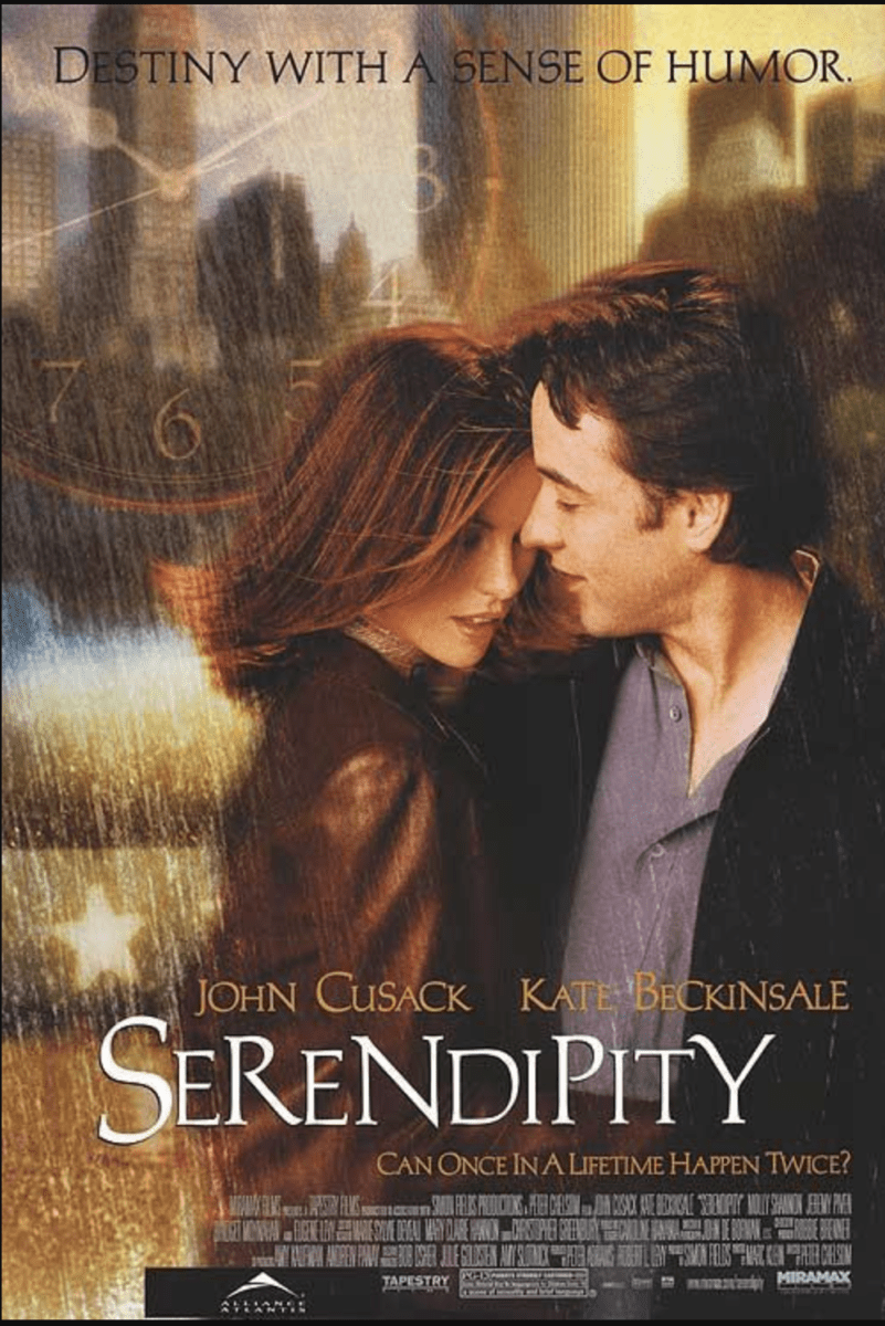 Serendipity 801x1200 - Top 5: Las Mejores Películas Románticas Navideñas para Disfrutar en Casa