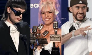 Doble P Bad Bunny Karol 1 300x180 - Becky G y Carin Leon encabezan premios Lo Nuestro