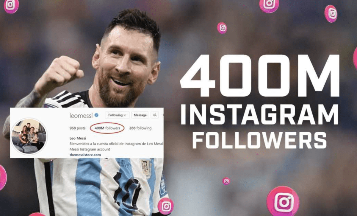 Lionel Messi 1 1200x725 - Los personajes más seguidos en Instagram en 2024: ¡Conoce el Top 10!