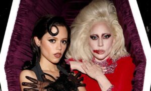 01 lady gaga trifft als lehrerin auf jenna ortega 1 1 spoton article 1100073 300x180 - Lady Gaga confirmó su participación en la segunda temporada de ‘Merlina' 