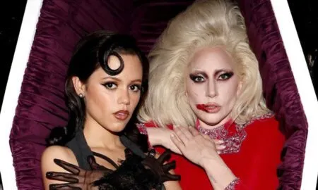 01 lady gaga trifft als lehrerin auf jenna ortega 1 1 spoton article 1100073 450x270 - Lady Gaga confirmó su participación en la segunda temporada de ‘Merlina' 