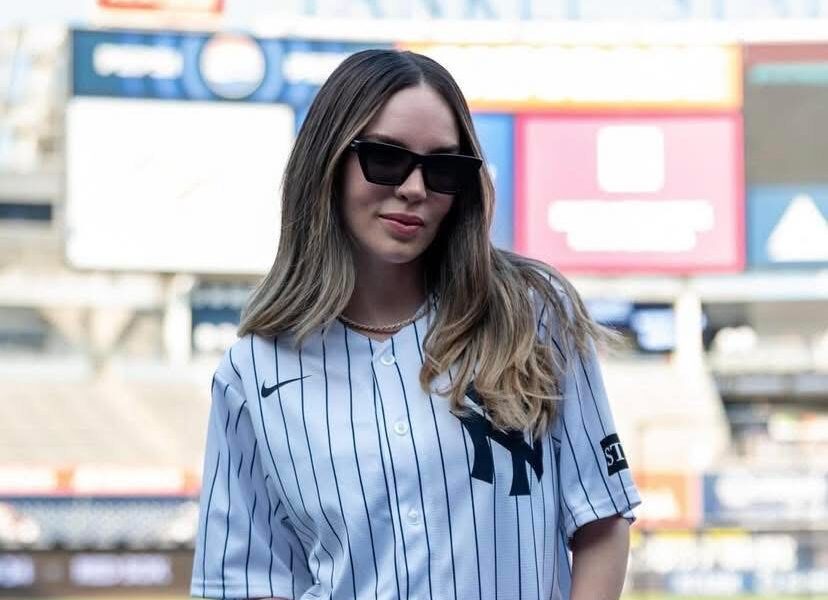IMG 9421 1 828x600 - Belinda vive su primer juego de Grandes Ligas en el Yankee Stadium