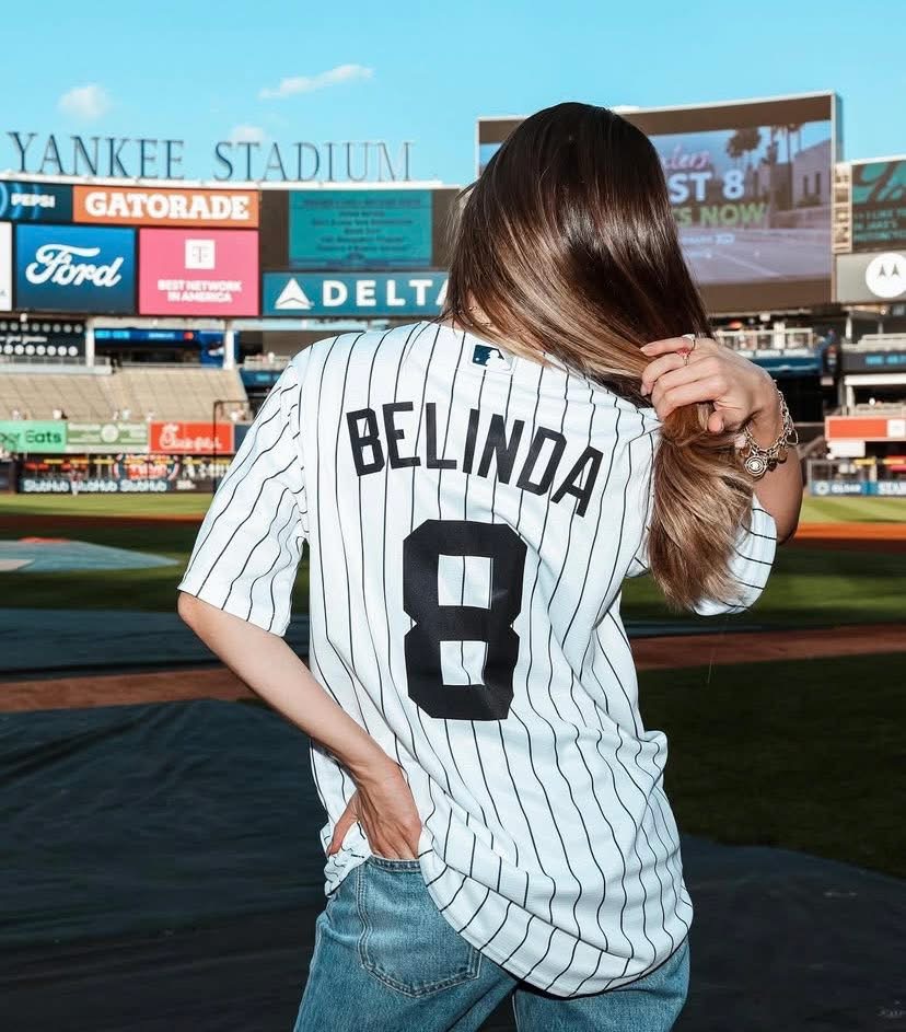 IMG 9423 1 - Belinda vive su primer juego de Grandes Ligas en el Yankee Stadium